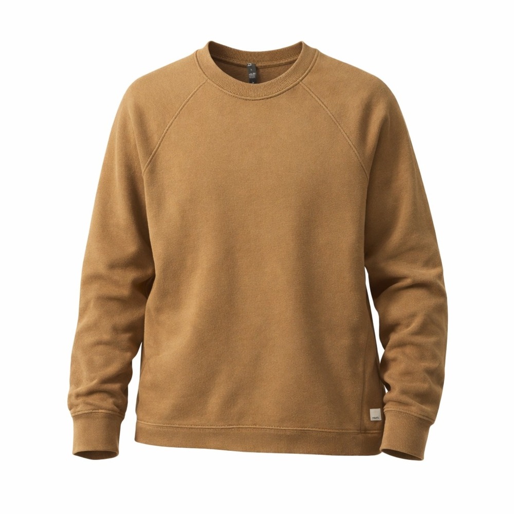 Vuori Men's Ponto Performance Crew Walnut Size S